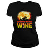 Image of WITCHES BREW WINE T SHIRT HALLOWEEN COSTUME GIFT