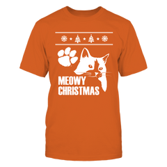 Meowy Christmas Clemson Tigers