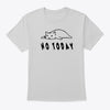 Image of T-SHIRT CAT LAZY NO TODAY