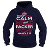 Image of Keep Calm And Let PACKER Handle It - PACKER Tee Shirt, PACKER shirt, PACKER Hoodie, PACKER Family, PACKER Tee, PACKER Name, PACKER kid, PACKER Sweatshirt