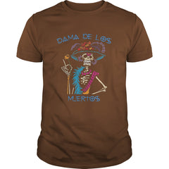 Skeleton Flowers Skulls Shirt