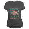 Image of Hedgehog Pet Lover Ugly Christmas T-shirt
