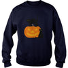 Image of Halloween Cat and Pumpkin 1
