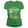 Image of Mens Funny Plumber TShirt Skull Graphic Plumber Gift Tee