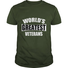 World's Greatest Veterans Tshirts