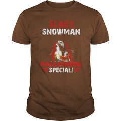 SCARY SNOWMAN HALLOWEEN SPECIAL T SHIRT