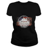 Image of Atlanta City &amp;amp; USA National Flag Patriotic T-Shirt