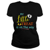 Image of My Little Treat is on Way Halloween Pregnancy Annoucement