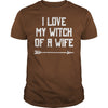 Image of WITCH OF A WIFE - FUNNY COUPLES HALLOWEEN SHIRTS