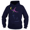 Image of THE WITCH AND THE MOON HAPPY HALLOWEEN TSHIRT