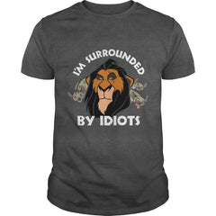 Disney Lion King Scar Surrounded by Idiots Graphic T-Shirt