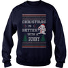 Image of Christmas Is Better With A Bunny Ugly Sweater T Shirt