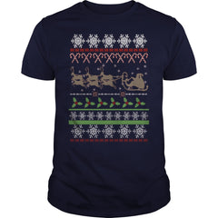 Ugly Christmas Sweater Inspired T-Shirt