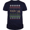 Image of Ugly Christmas Sweater Inspired T-Shirt