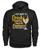 Image of Packers - I just want to drink wine and watch my Packers beat your team's ass T-shirt