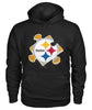 Image of Pittsburgh-steelers Puzzle Collection T-shirt 2018