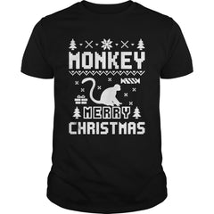 MONKEY UGLY CHRISTMAS SWEATER
