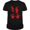 Image of PREMIUM bloody Hand Smear Halloween