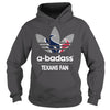 Image of ABADASS TEXANS FAN TSHIRT