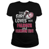 Image of Girl Loves Falcons And Crimson Tide TShirt