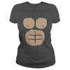 Image of Gorilla Chest Suit Halloween Costume Shirt Funny Monkey