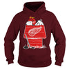 Image of CLe-Ice-hockey-Sleep-Snoopy-Detroit-Red-Wings