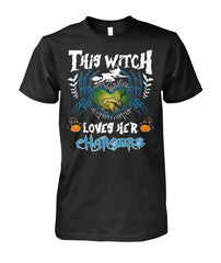 Los Angeles Chargers - This witch love her chargers T-shirt