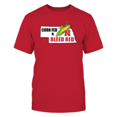 University of Nebraska Cornhusker Apparel - Corn Fed &amp; Bleed Red