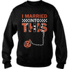 Image of Bengals I Married T-shirt, Bengals I Married Hoodies