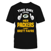 Image of BRETT FAVRE - THIS GIRL - GREEN BAY PACKERS