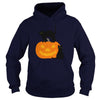 Image of Halloween Cat and Pumpkin 1