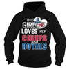 Image of Girl Loves Chiefs  Royals T Shirt