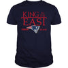 Image of New England Patriots East King In The Champions Tshirt