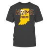 Image of Valparaiso Crusaders - Home With State Outline