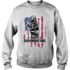 Image of Happy Columbus Day Since 1492 with ship and USA Flag T-Shirt