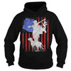 Image of arizona Deer Hunting US Flag shirt