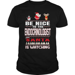 Be Nice To The Endocrinologist Santa Is Watching Christmas