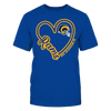 Image of Los Angeles Rams - Dickerson - Heart Script