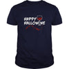 Image of WINE AND BLOOD TEE SCREAMS HALLOWEEN and WINE