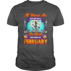 All Women Are Born In February Halloween