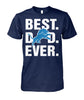 Image of Detroit Lions - Best Dad Ever T-shirt