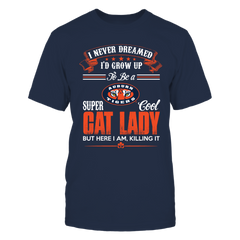 Super Cool Cat Lady Auburn Tigers