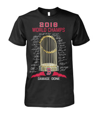 The 2018 World Series Limited Edition T-shirts