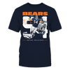 Image of Chicago Bears - Urlacher - Number Portrait