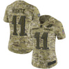 Image of Women's Philadelphia Eagles Carson Wentz Camo Jersey 2018 - 2019
