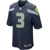 Image of Seattle Seahawks Russell Wilson Navy JERSEY 2018 - 2019