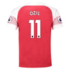 Image of Mesut Özil Arsenal 2018/19 Home Player Jersey – Red
