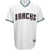 Image of Paul Goldschmidt Arizona Diamondbacks Majestic Home Cool Base Player Jersey - White/Teal