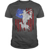 Image of arizona Deer Hunting US Flag shirt
