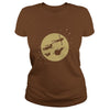 Image of Disney Peter Pan Darling Kids Flying Moon Silhouette TShirt